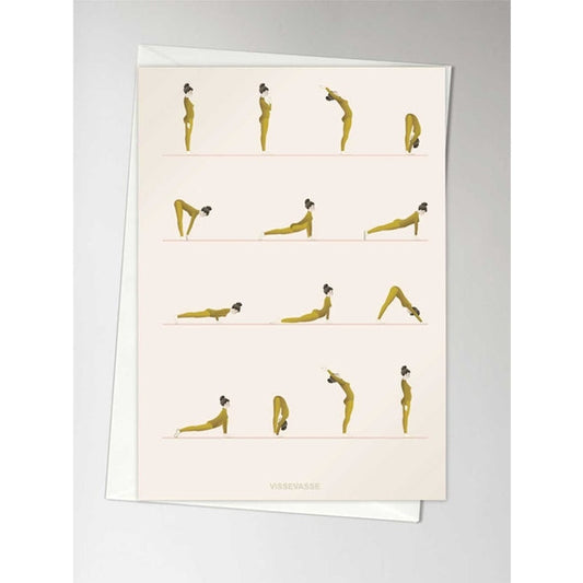 Kaart Sun Salutation