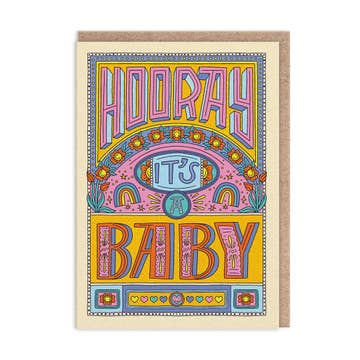 Kaart Hooray New Baby