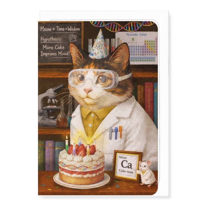 Kaart Classic Cat