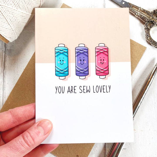 Kaart You Are Sew Lovely