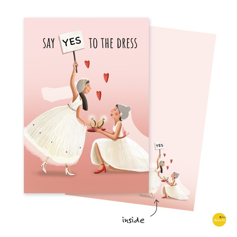 Kaart Say Yes To The Dress