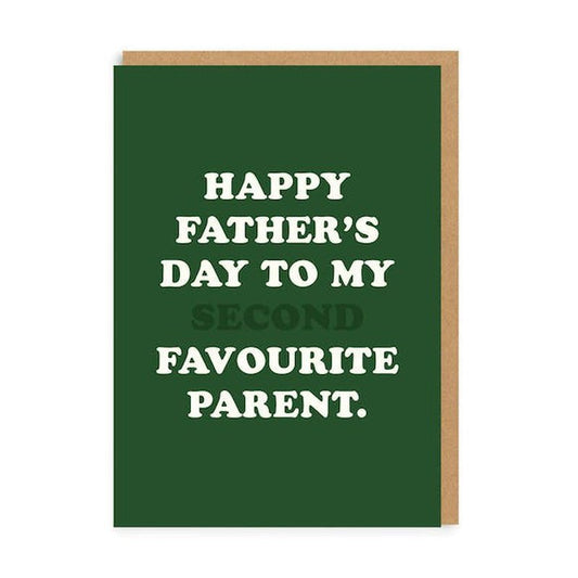 Kaart Second Favourite Parent