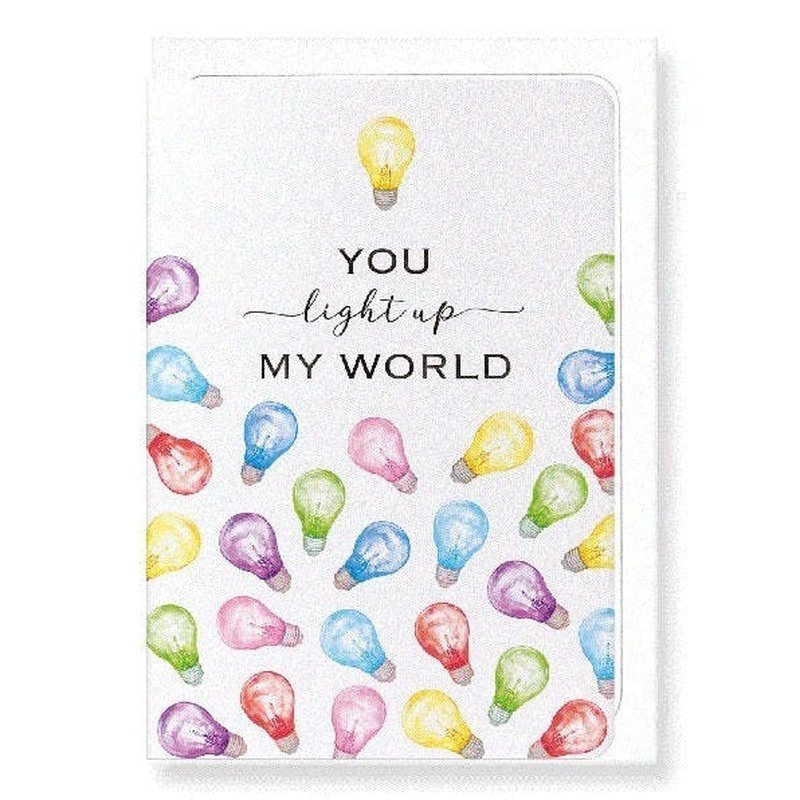 Kaart You Light Up My World