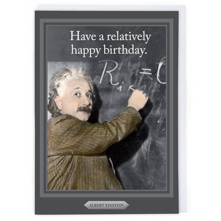 Kaart Relatively Happy Birthday