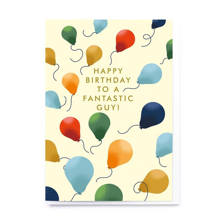 Kaart Balloons Men