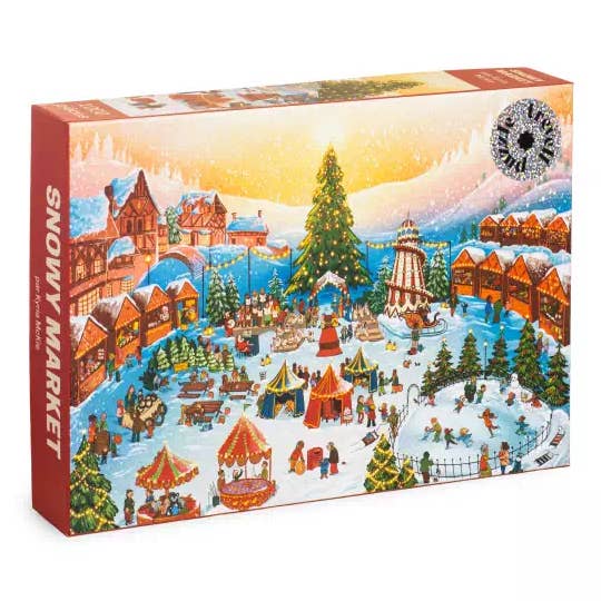 Trevell Snowy Market Puzzel | 1000 Stukjes