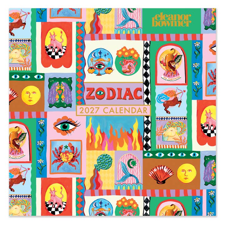 Eleanor Bowmer 2027 Zodiac Square Calendar