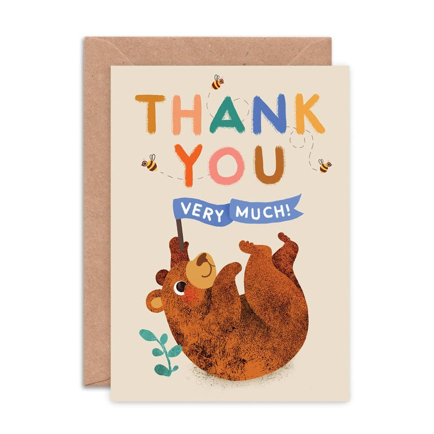 Kaart Thank You Very Much | Bear