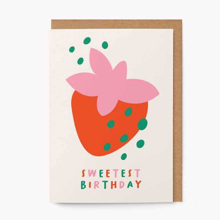 Kaart Sweetest Birthday