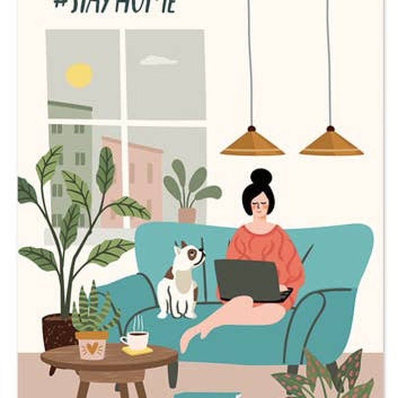 Carte #stayhome