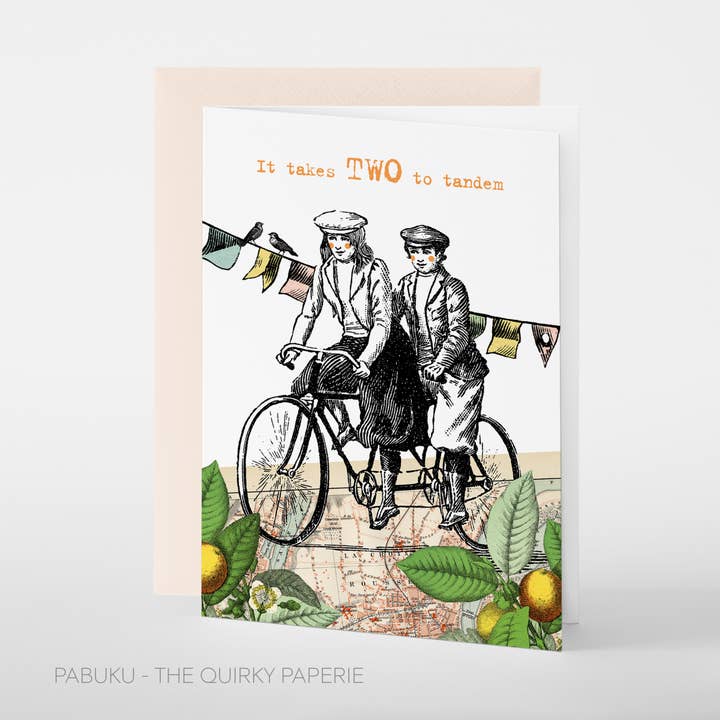 Kaart It Takes Two To Tandem