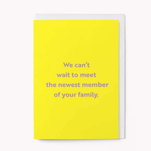 Kaart The Newest Member