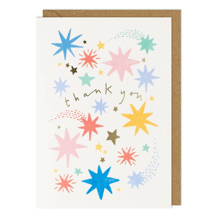 Kaart Thank You Stars