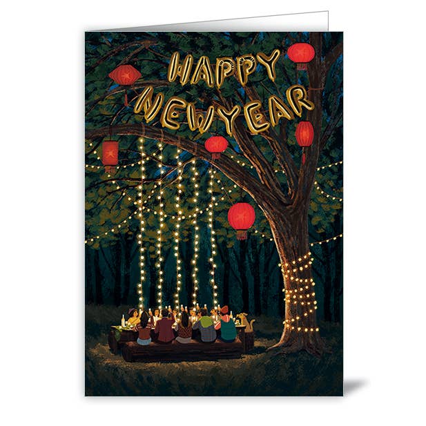 Kaart Happy New Year