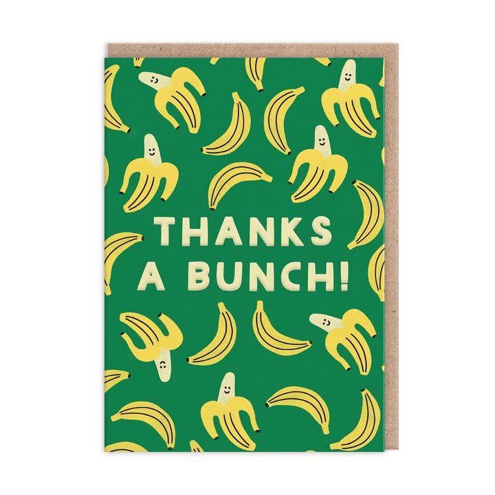 Kaart Thanks a Bunch