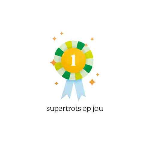 Kaart Supertrots Op Jou