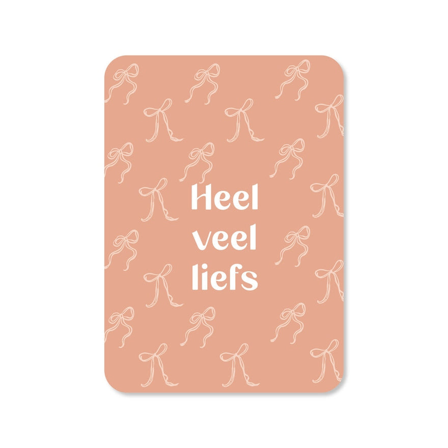 Kaart Heel Veel Liefs