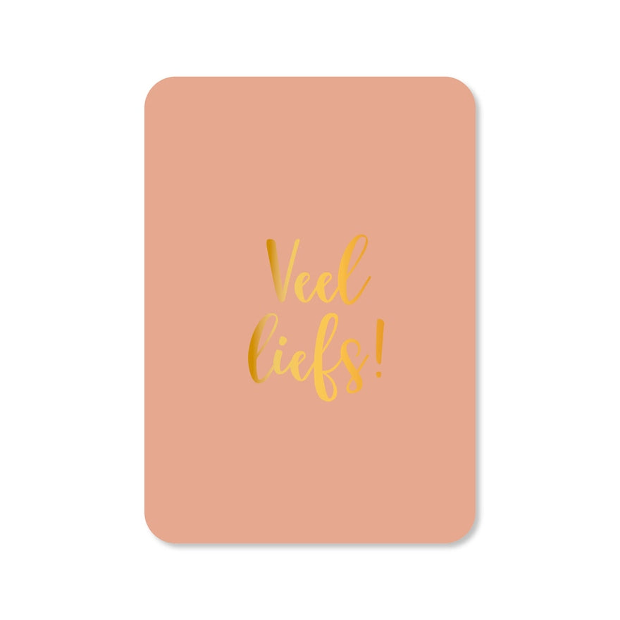 Kaart Veel Liefs