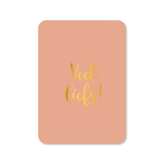 Kaart Veel Liefs