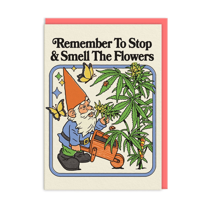 Kaart Smell The Flowers
