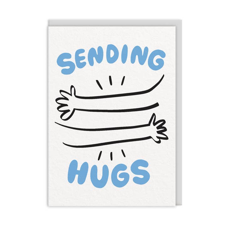 Kaart Sending Hugs