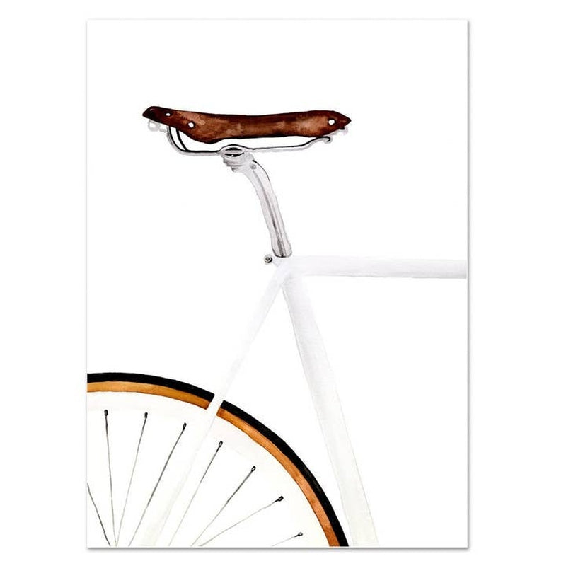 Print White Racer