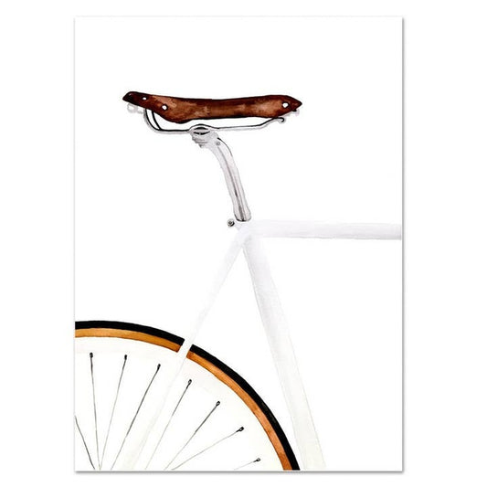 Print White Racer