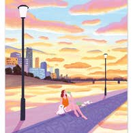Kaart Sunset