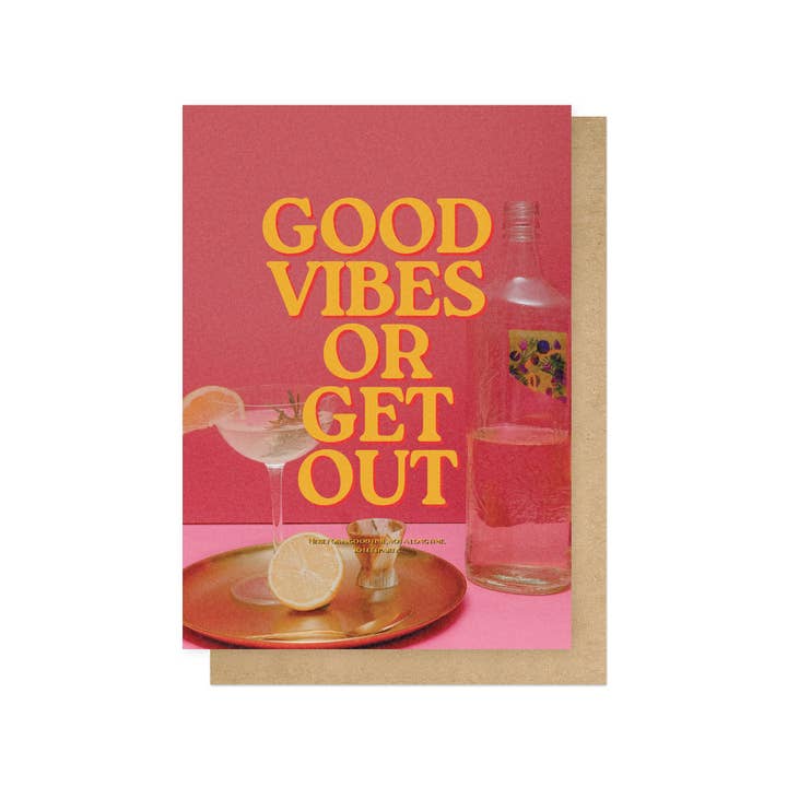 Kaart Good Vibes