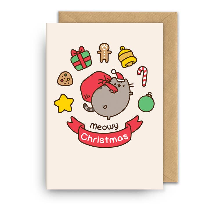 Kaart Meowy Christmas | Pusheen