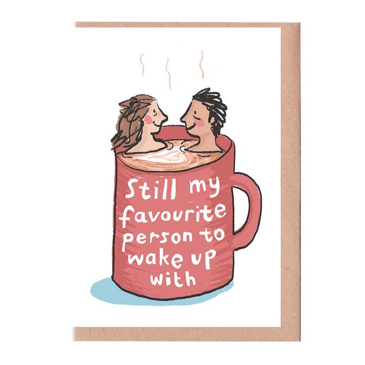 Kaart Coffee Couple