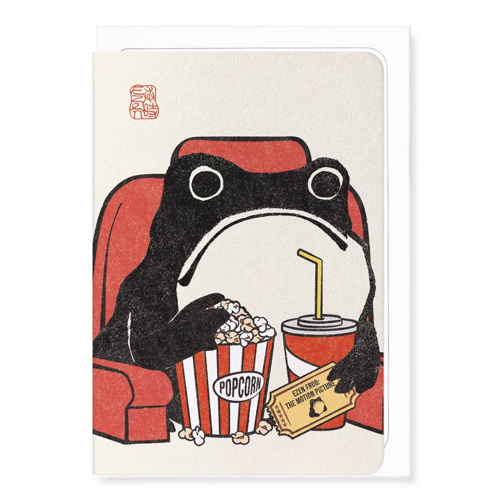 Carte Movie Lover Frog