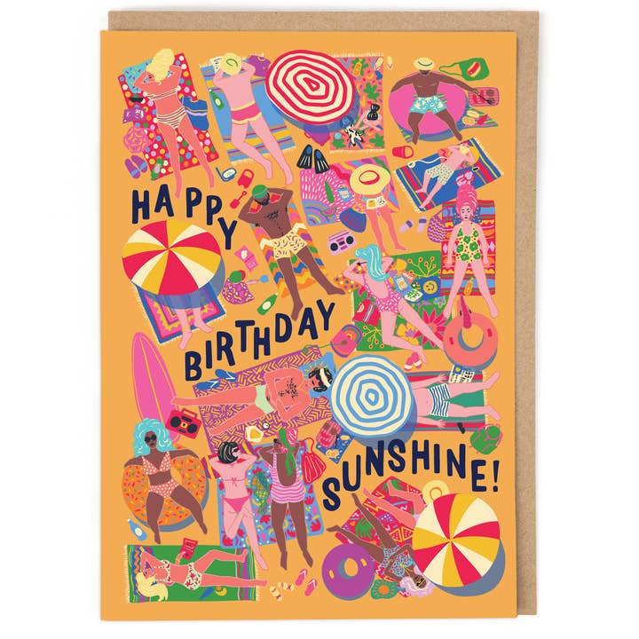 Kaart Birthday Sunshine