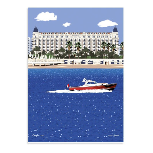 Kaart Paulo Mariotti Cannes