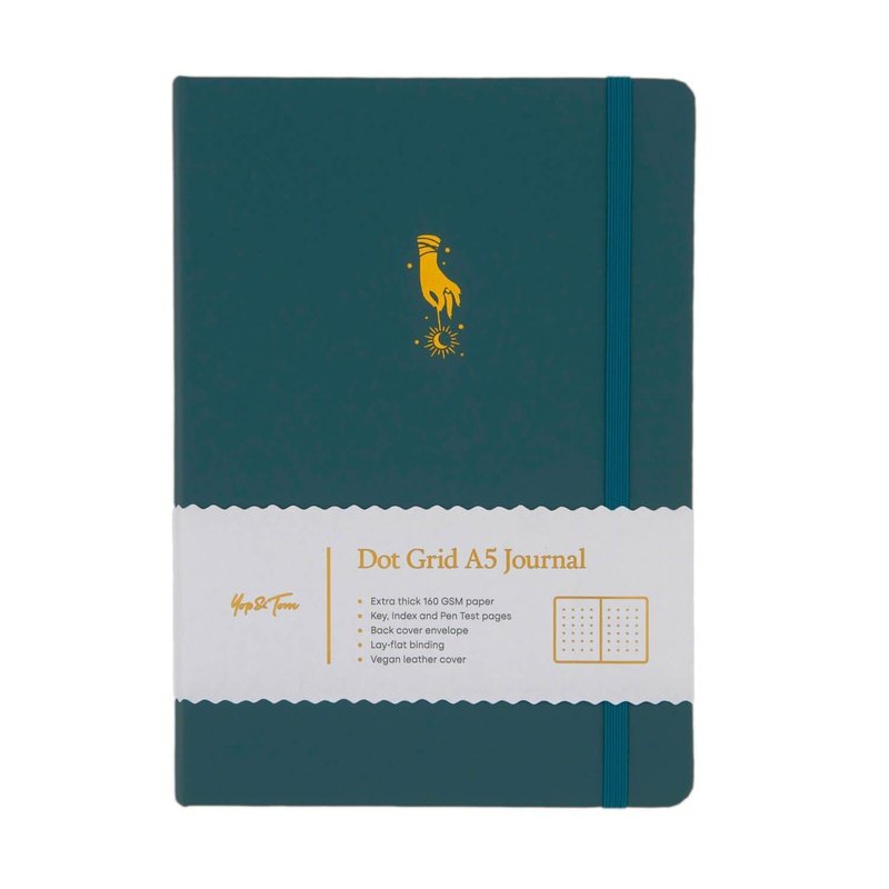 Yop & Tom A5 Bullet Journal | Tarot Hand | Div. Kleuren Krossproducts | De online winkel voor hebbedingetjes