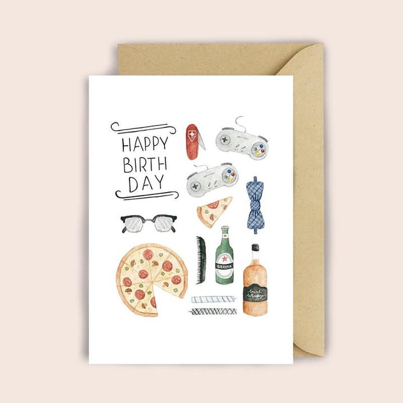 Kaart Happy Birthday Krossproducts | De online winkel voor hebbedingetjes