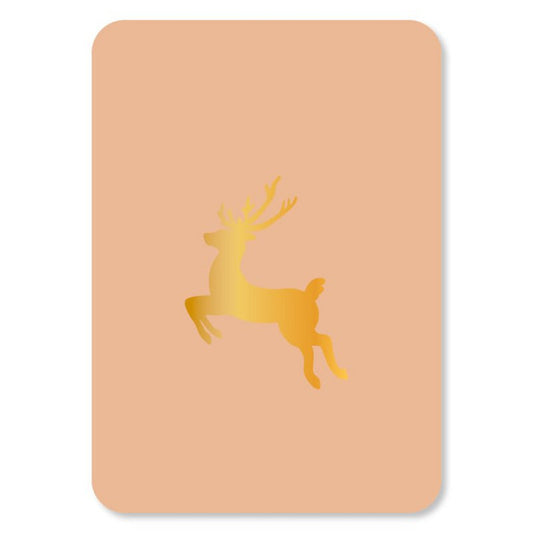 Kaart Rendier | Goudfolie