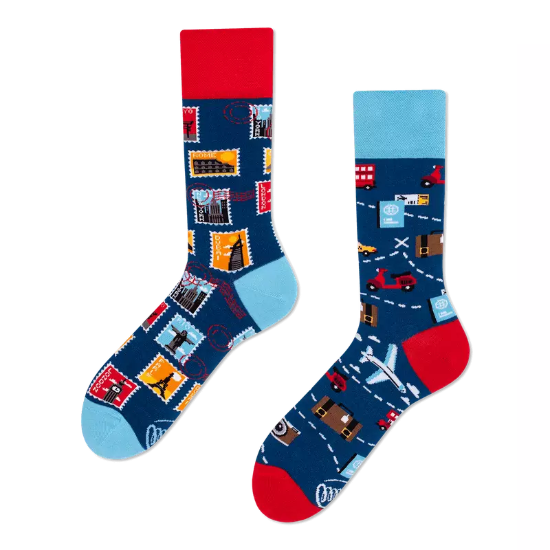 Many Mornings Sokken | The Traveler Krossproducts | De online winkel voor hebbedingetjes
