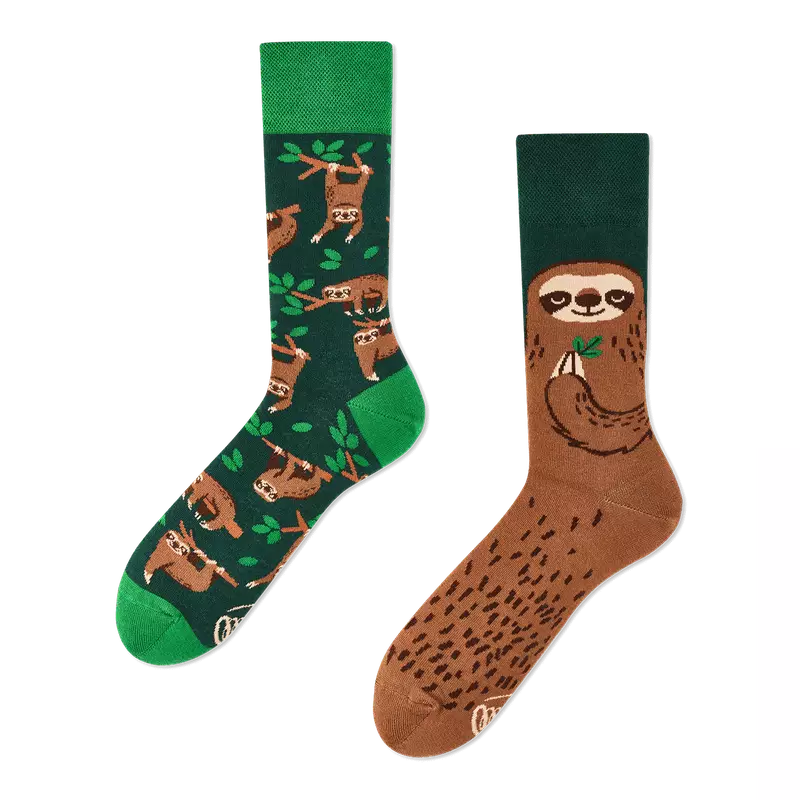 Many Mornings Sokken | Sloth Life Krossproducts | De online winkel voor hebbedingetjes