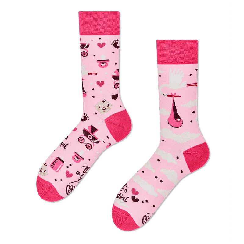 Many Mornings Sokken | It's a Girl Krossproducts | De online winkel voor hebbedingetjes