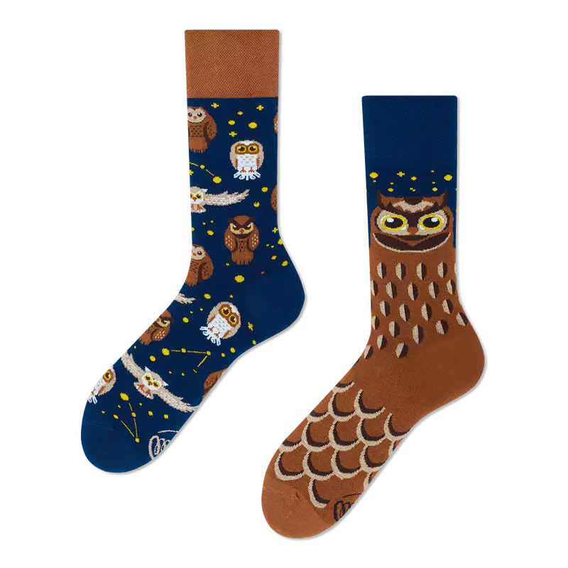 Many Mornings Sokken | Owly Mowly Krossproducts | De online winkel voor hebbedingetjes