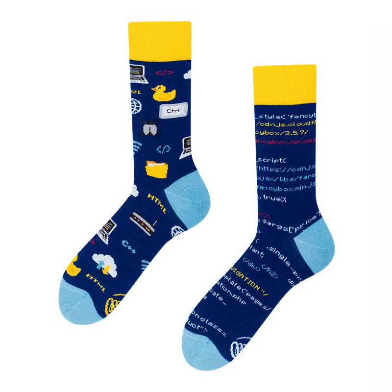 Many Mornings Sokken | The Coder Krossproducts | De online winkel voor hebbedingetjes