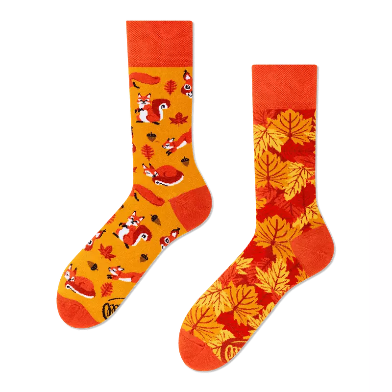 Many Mornings Sokken | The Squirrels Krossproducts | De online winkel voor hebbedingetjes