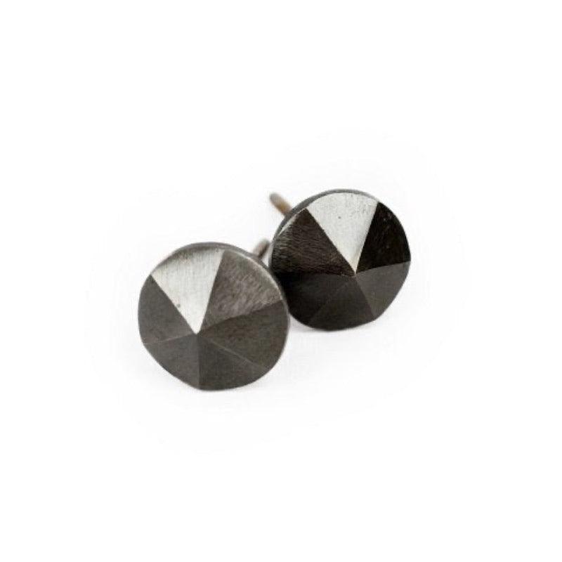 Brût Homeware Deurknop | Facet geslepen | Metaal | Zwart