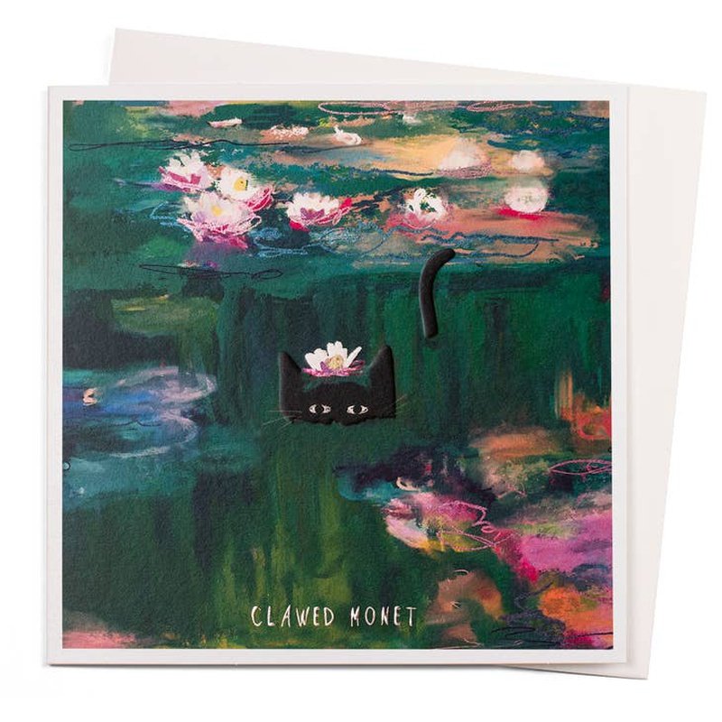 Kaart Clawed Monet Krossproducts | De online winkel voor hebbedingetjes