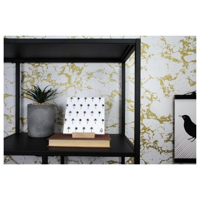 Housevitamin | Decoratieve tegel Palmbomen | Keramiek | Wit Krossproducts | De online winkel voor hebbedingetjes