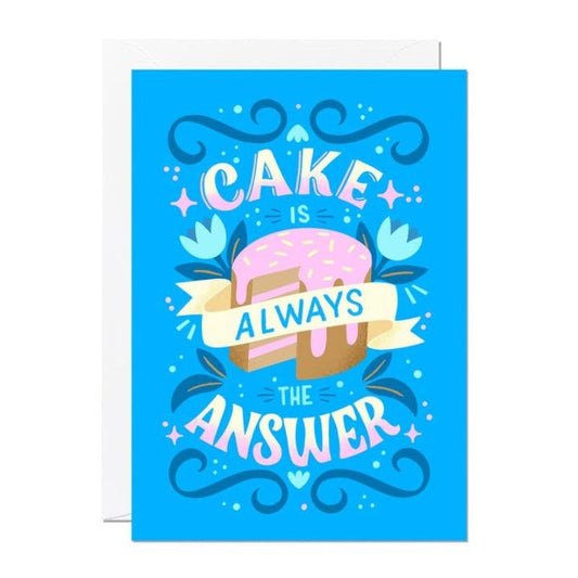 Kaart Cake Is Always The Answer