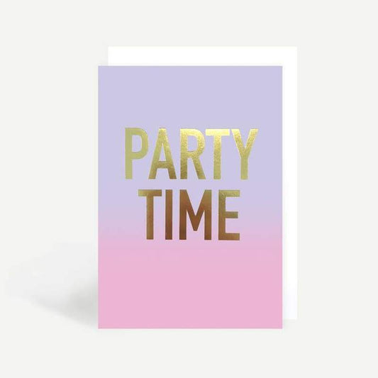 Kaart Party Time