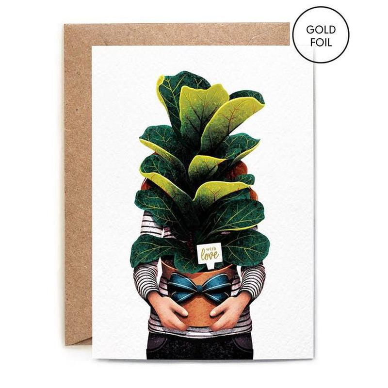 Kaart Plant Lady | With Love