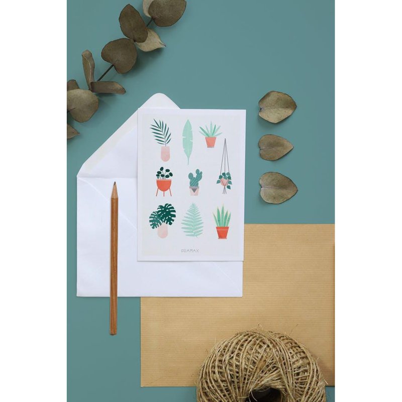 Kaart Plants + Envelop